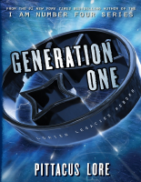 Generation One - Pittacus Lore.pdf